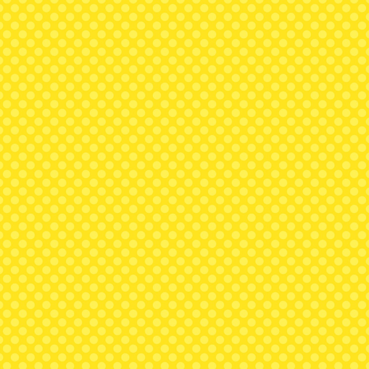 Core'dinations Core Basics Patterned Cardstock 12"X12"-Yellow Large Dot